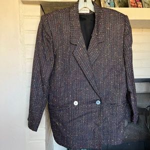 Vintage blazer with bodysuit